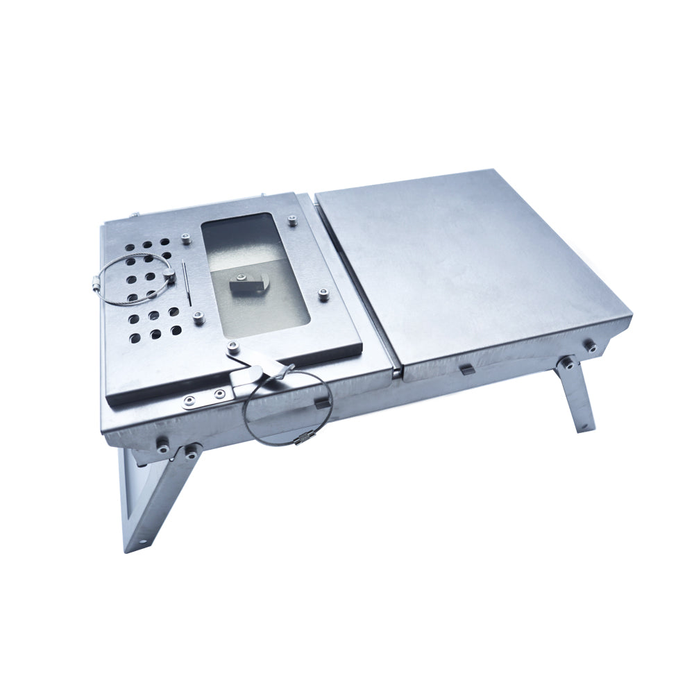 Inferno-Mini FLAME Wood Stove | Titanium Tent Stove for Camping